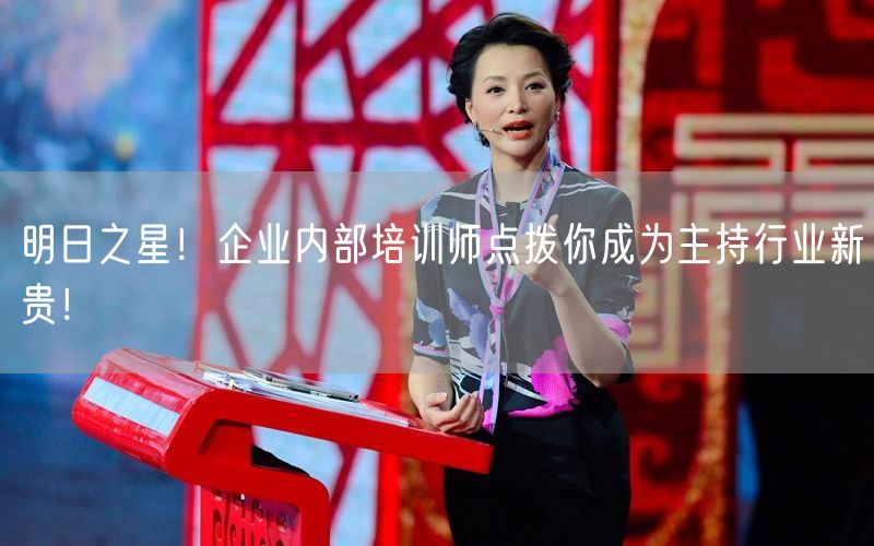 明日之星！企业内部培训师点拨你成为主持行业新贵！(图1)